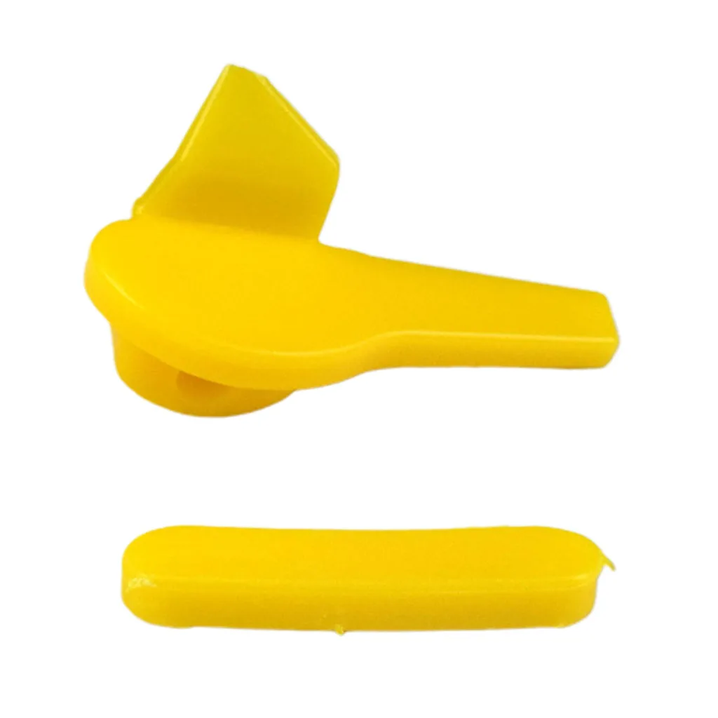 2x 53mm Yellow Wheel Protection Nylon Tire Changer Bird Head Pad Rim Protectors