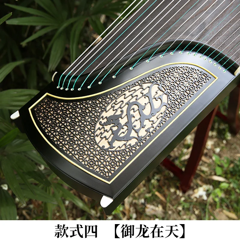 Professional Guzheng Chinese 21 Stings Zither Lankao Solid Wood Paulownia Cither Musical Instrument With Accessories