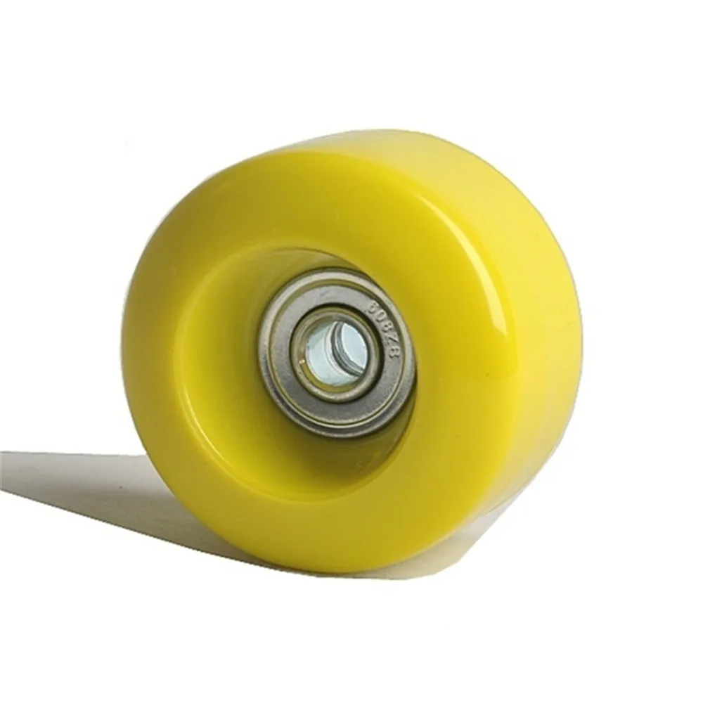 Ruedas de patines para interiores y exteriores, ruedas de PU de colores dulces, 54x32mm, 95A, juego de 8 unidades
