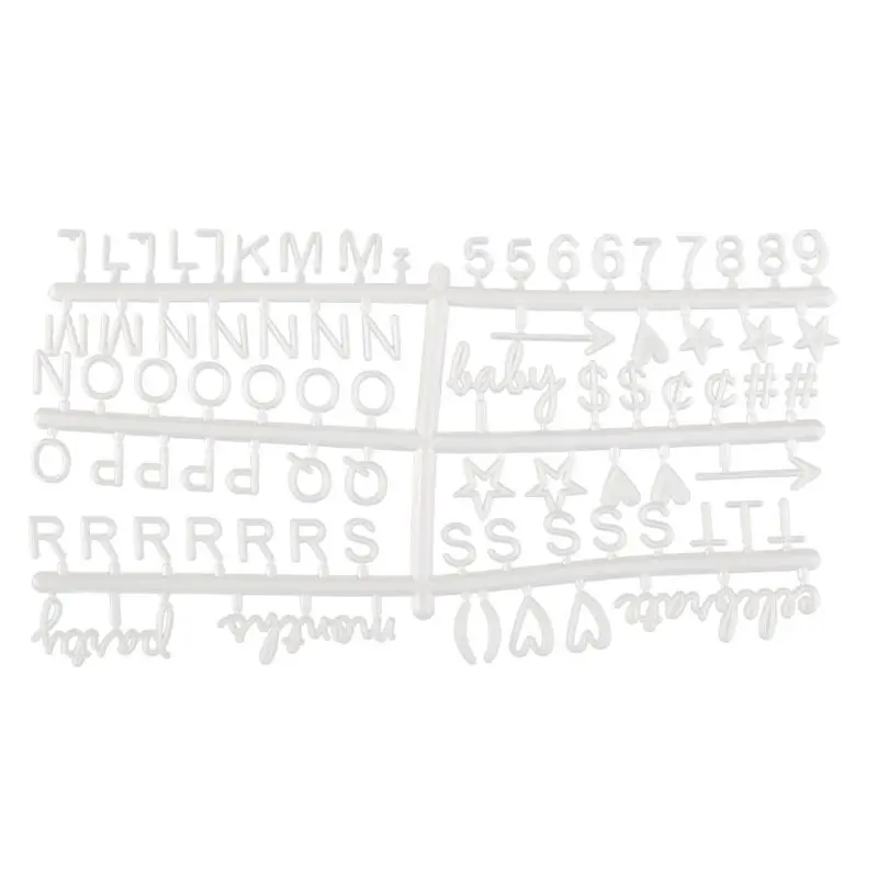 Characters For Felt Letter Board Used As Photo Clips For Changeable Letter Board