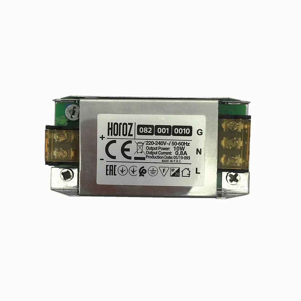10W Ultra-thin Single Output Switching Power Supply 12V 0.8A AC/DC Ultra-thin LED Driver for LED Bulb and Lamp Bar