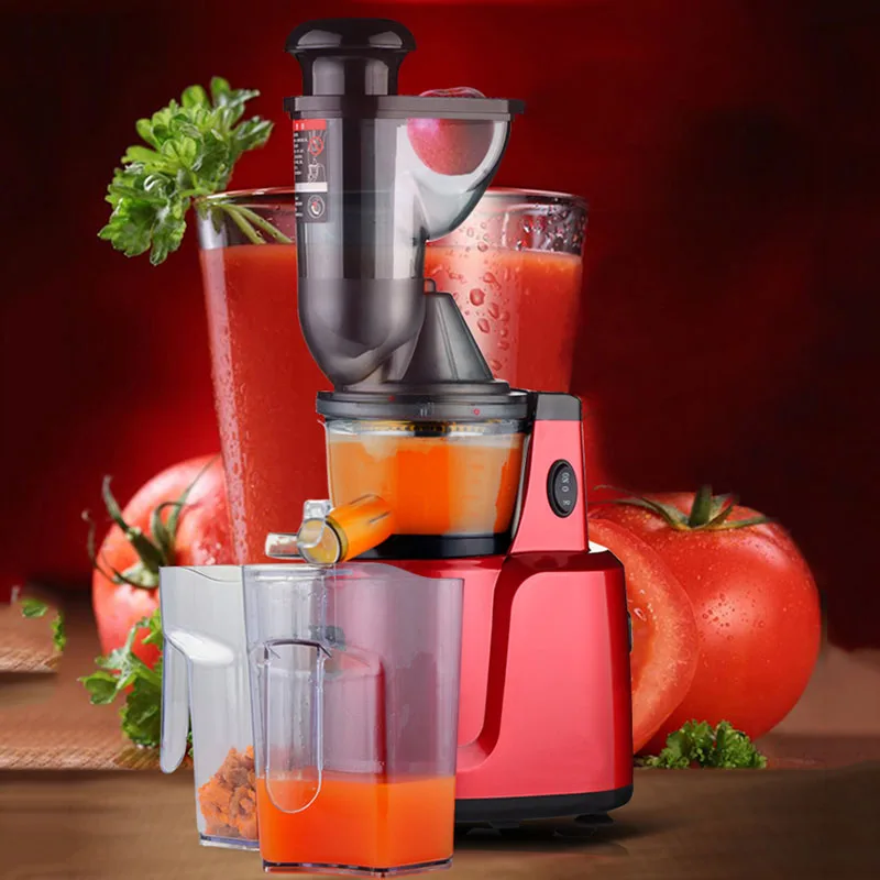 

300W 75mm big mouth Juicer automatic orange juice machine electric slow juicer multi function food processor SJ-02