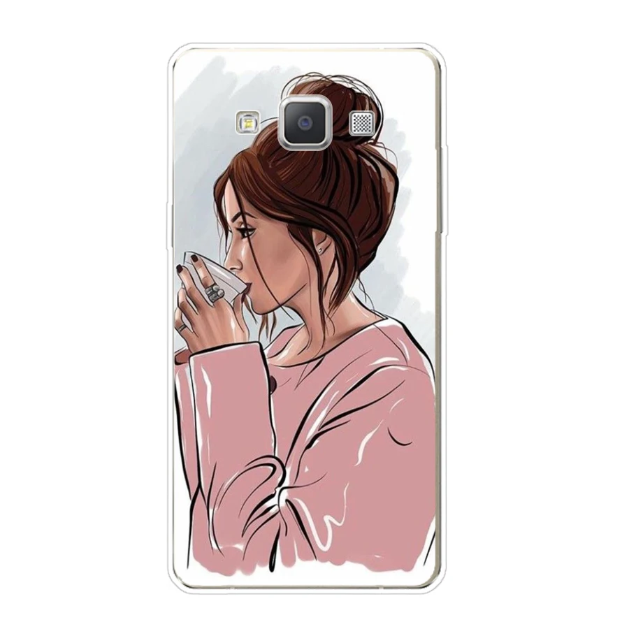 Case For Samsung Galaxy A5 2015 Phone Case Soft Clear Silicone Cover For Samsung A5 A500H A500F 5.0 inch Back Coque