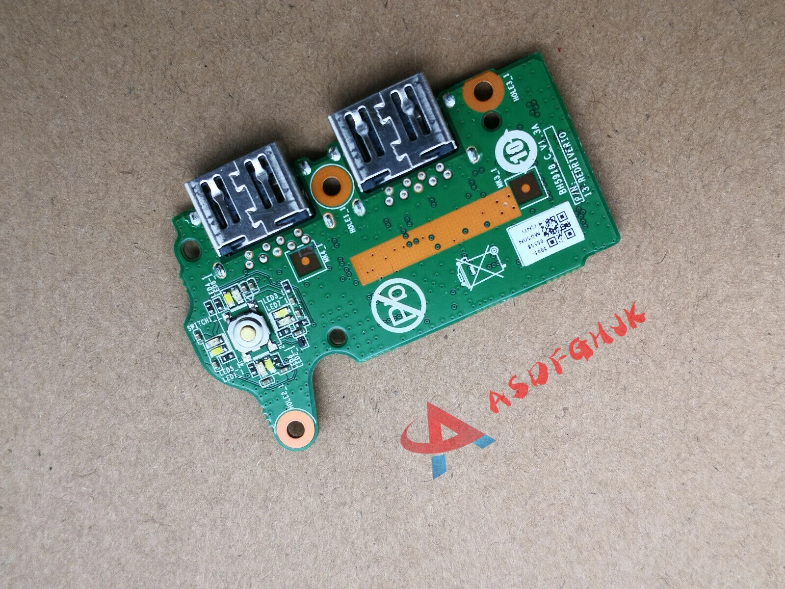 Original 3005-05158 FÜR LENOVO CHROMEBOOK BH5918-C-V 1,3 POWER BOARD USB BOARD IO BORD