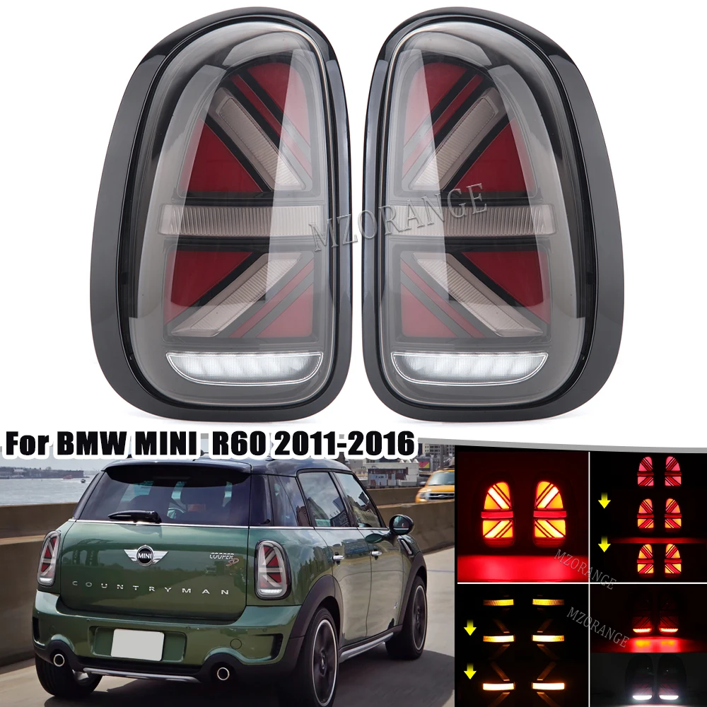 Tail Light For BMW MINI R60 2010 2011 2012 2013 2014 2015 2016 2PCS Rear Turning Signal Brake Reverse Driving Dynamic LED Lamp