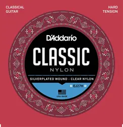 D'Addario EJ27H / EJ27N Student nylon klassieke gitaarsnaren, harde/normale spanning