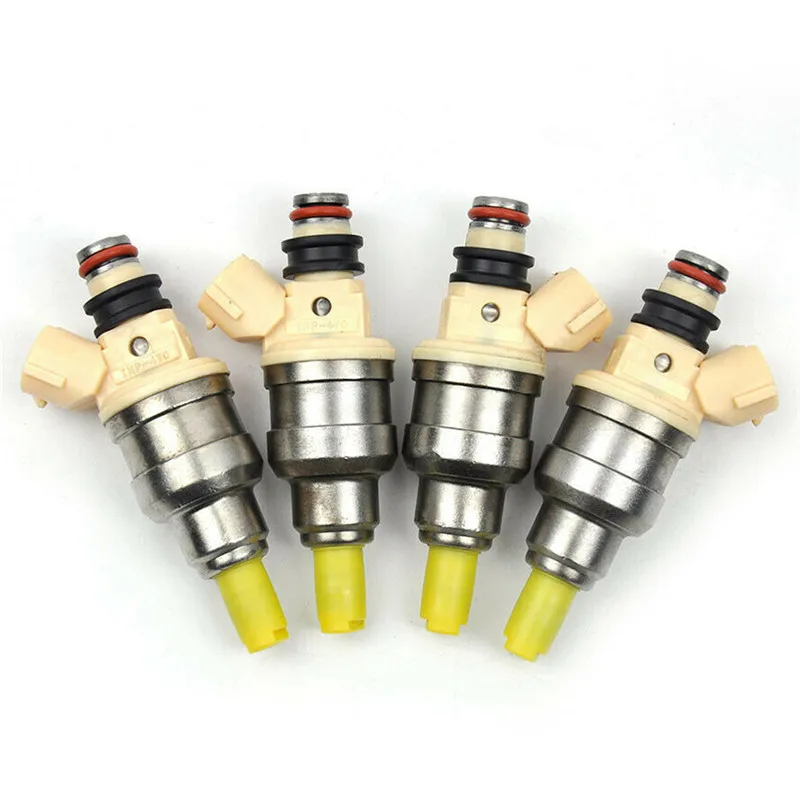 

4pcs INP-470 Fuel Injector Nozzle For Suzuki Sidekick X-90 Chevy 1991-1998 1.6L INP 470 INP470 195500-2400 15710-58B00