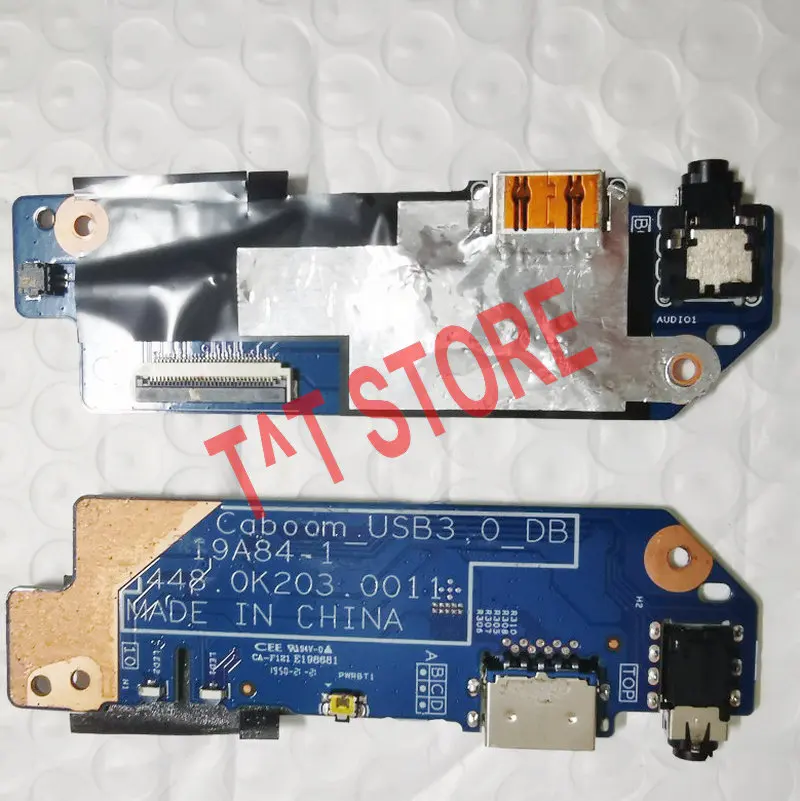 original FOR LAPTOP POWER BOTTON USB IO Board 448.0k203.0011 test good free shipping
