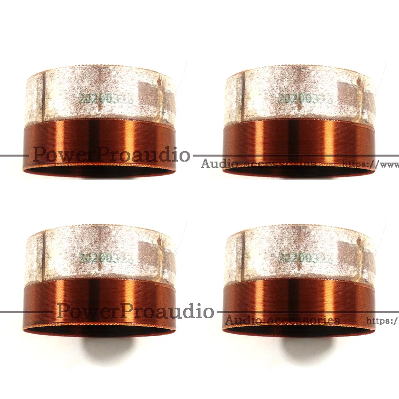 

4pcs Hiqh Quality 76.2MM Bass Voice Coil Fit For TD1273 Subwoofer Speaker 8OHM IN / OUT