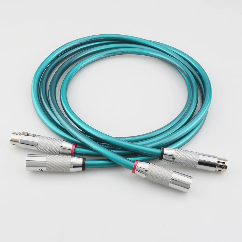 

Audiocrast A55 HI-End 8N Pure Copper Balanced Interconnect Cable HIFI Audio Extension Cable For AMP CD DVD