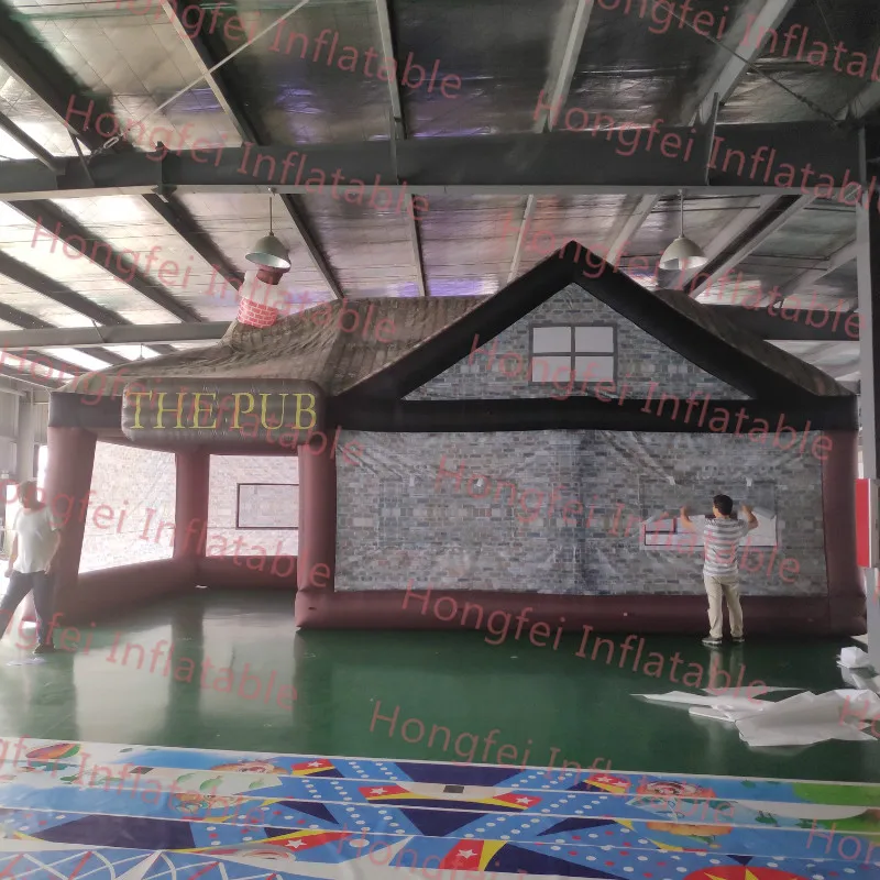 Inflatable Oxford fabric tent for business, cheap factory price