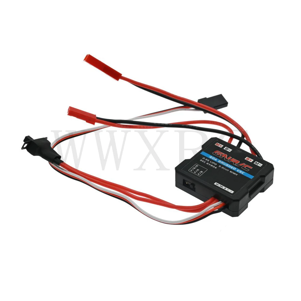 MN86K MN86KS MN86 G500 Modified ESC GN-21 40A Miniature Brushed ESC Two-way for MN91K MN45 MN99 WPL B14 C14 C24 RC Car