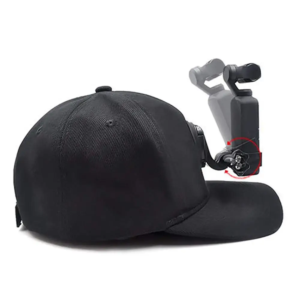 Baseball Sunshade Hat Cap with Quick Release Buckle Mount for GoPro Hero 8/7/6/5/4/DJI OSMO Action/Pocket/Insta360 one X Cameras