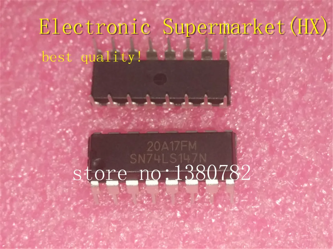 

Free shipping 50pcs/lots SN74LS147N SN74LS147 74LS147N 74LS147 DIP-16 IC In stock!