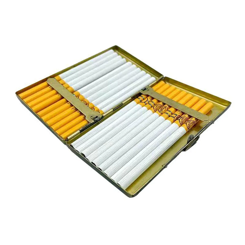 Outdoor Small EDC Cigarette 100mm Cigarette Box Waterproof Tobacco Holder Cigarette Storage Container For Smoking Tool