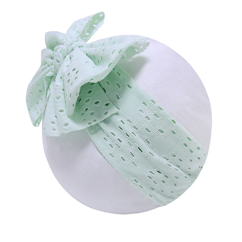 Big Bow Baby Girl Headband Soft Mesh Baby Turban Hedband Toddler Kids Headwear Elastic Infant Newborn Baby Hair Accessories