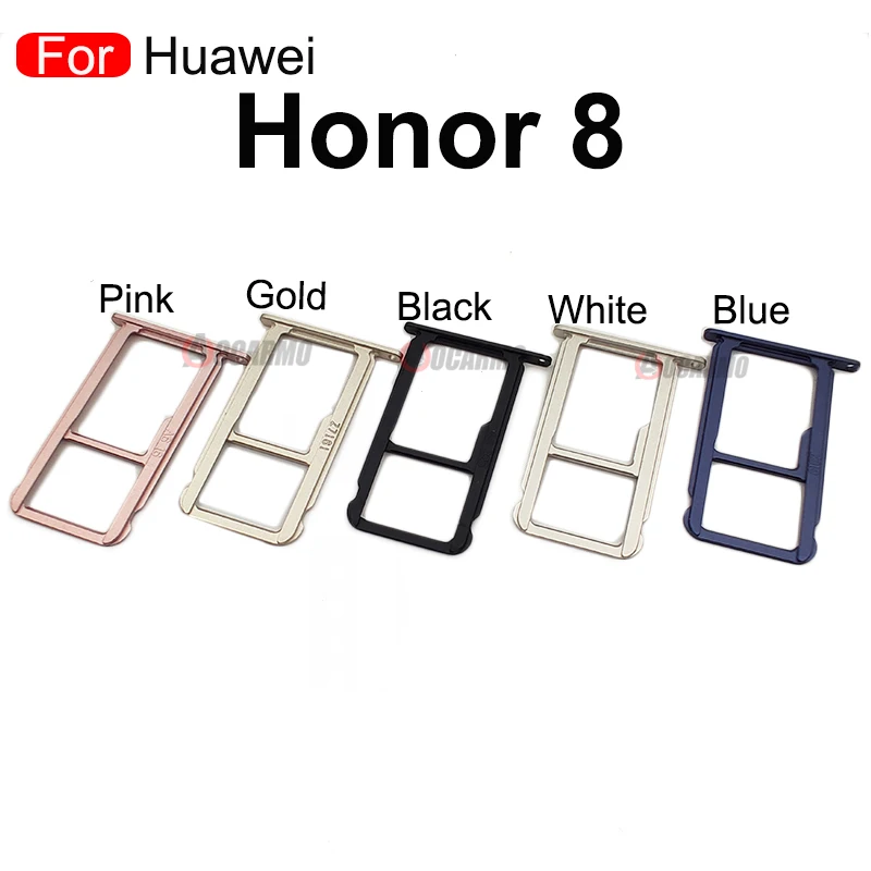 Sim Card For Huawei Honor 8 / 8 Lite Nano SIM Tray MicroSD Slot Holder Repair Parts