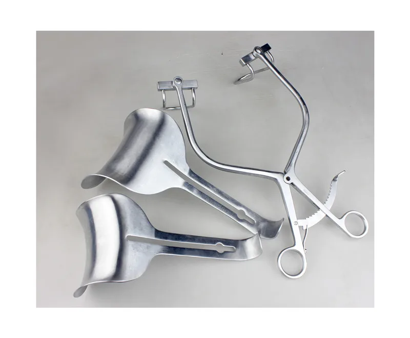 JZ Abdominal surgical instrument medical hook abdominal ring type abdomen wall retractor distraction forcep chest distractor