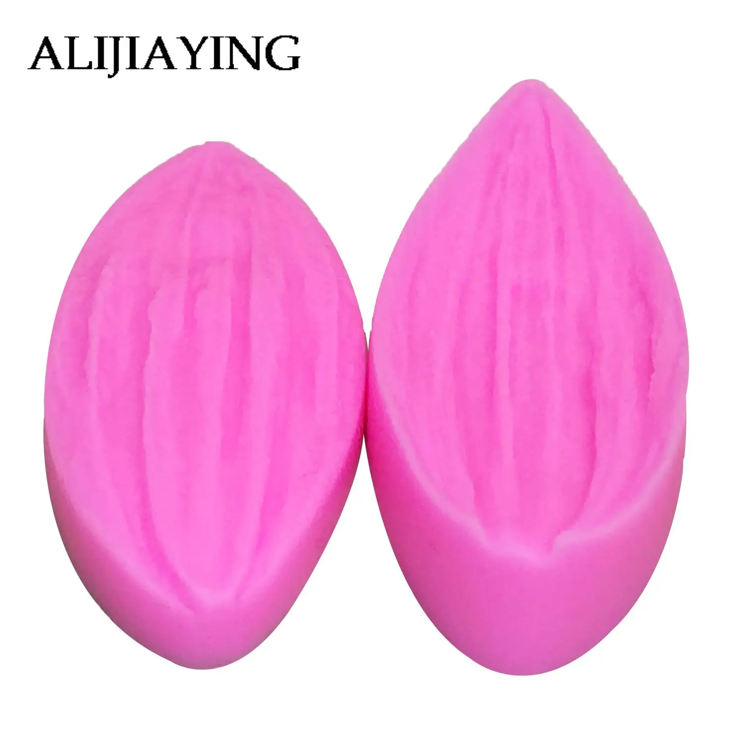 M1123 2pcs/set Silicone Mold Flower Leaf DIY Fondant Cake Decorating Tools Flower Making Petal Leaf Veiner Silicone Mold