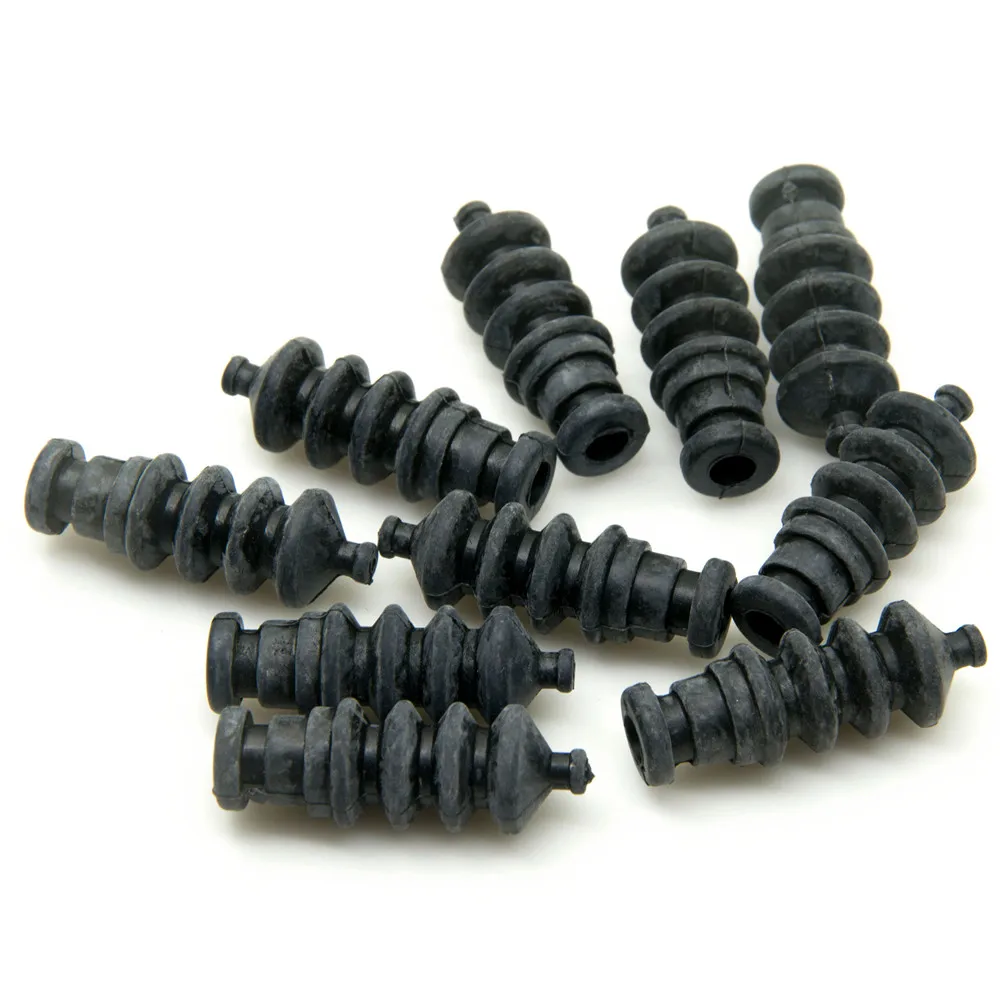 YEAHRUN 10pcs Waterproof Push Rod Rubber Seal Bellow Organ Normal Size 37mm for RC Boat Model Push/Pull Rod Seal Parts