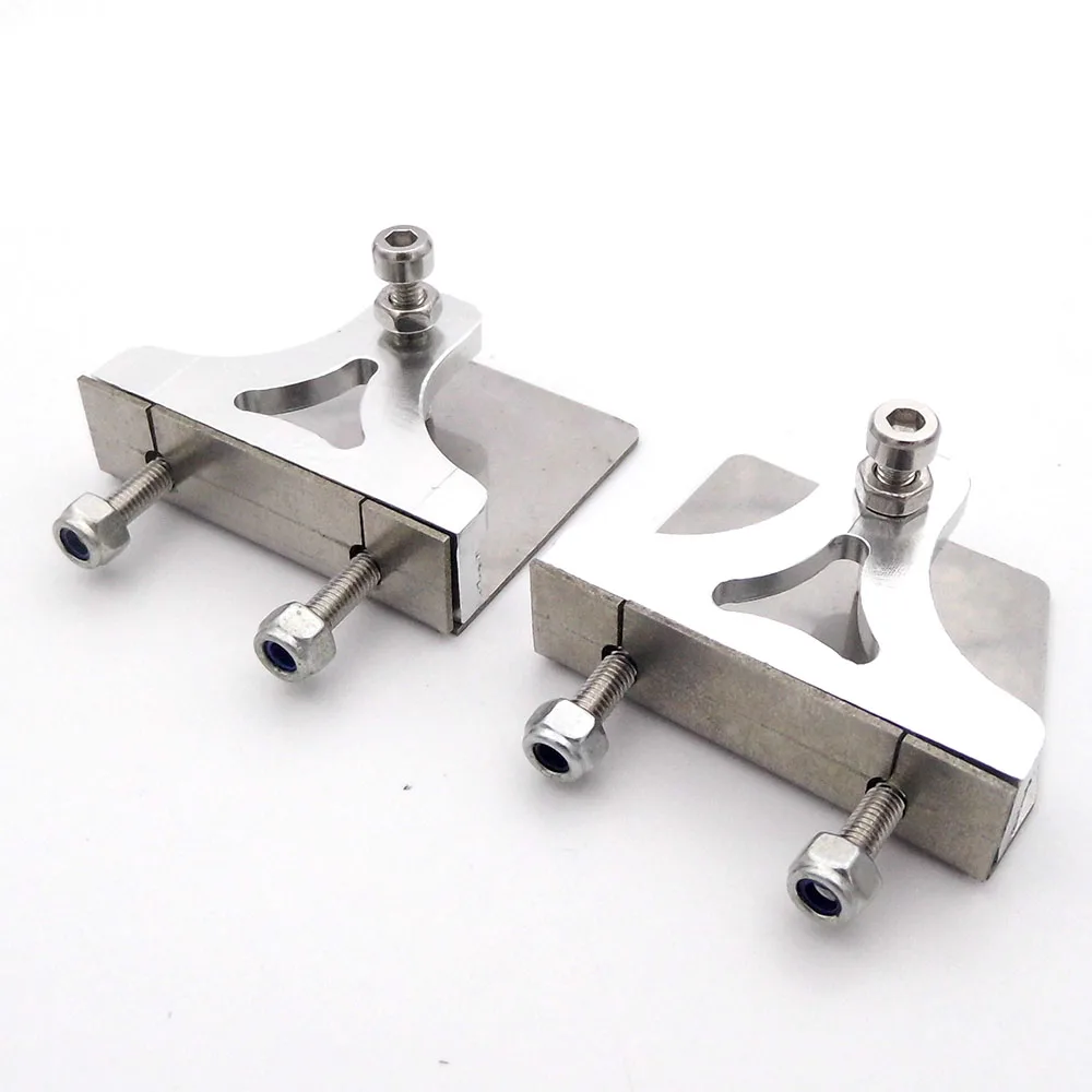 1Pair RC Boat Trim Tabs Balance Plate 38mm*32mm Trim Flaps for 60cm-75cm RC Boat Speed MONO Vee Oval Boat Model