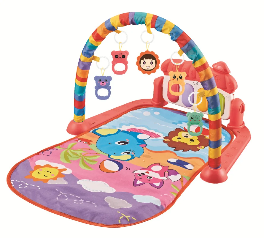 Baby Play Mat Play Game Developing Mat with Piano Baby Music Play Mat Early Education Gym Crawling Game Pad Game Stand