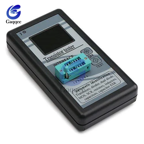 Multi-Purpose M328 Transistor Tester 128*160 Diode Thyristor Capacitance Resistor Inductance MOSFET Meter 1.8\'\' LCD ESR Digital