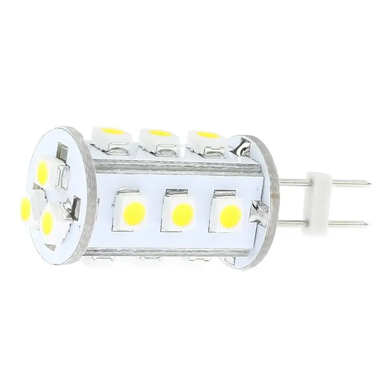 

Led G4 Corn Light Wide Volt DC10-30V and AC10-18V 15LED 3528SMD 100-120LM White Warm White Led Marine Lamp 20pcs/lot