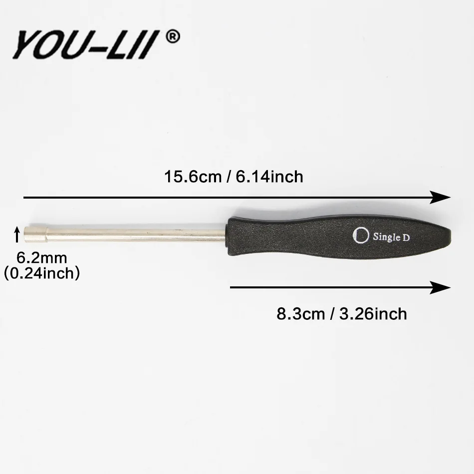 YOULII New Carburetor Adjusting Tool Single D Design Screw Driver Carburetor Screwdriver  Fit For Chainsaw Blower Trimmer Carb