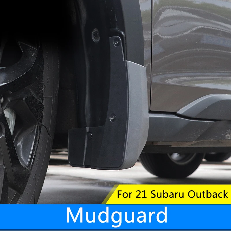 QHCP Car Mud Flaps Mudflaps Splash Guards Mud Flap Mudguards Fender Front Rear Mud Flaps Fit For Subaru Outback 2021 Accessories