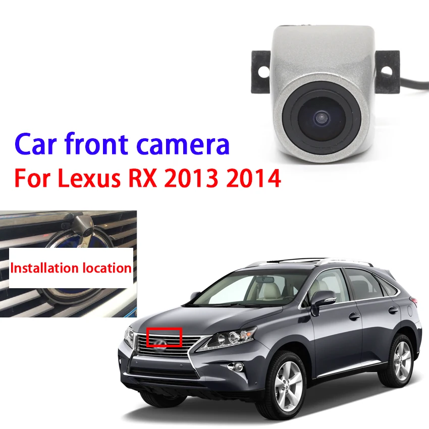 

Parking Accessories Logo Car Front Camera For Lexus RX 2013 2014 HD Waterproof Night Vision CCD high quality
