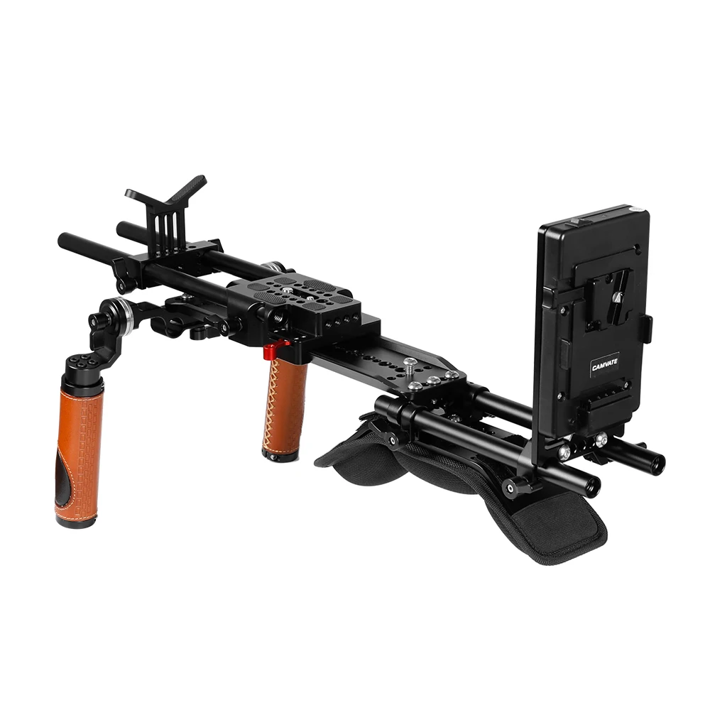 HDRIG Full-equipped Camcorder Shoulder Mount Video Rig With 12\