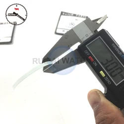 100pcs/lot 3.0mm Watch Glass Kit Customized 24mm~45mm Flat Mineral 3mm Thick Watch Glass for Watchmakers