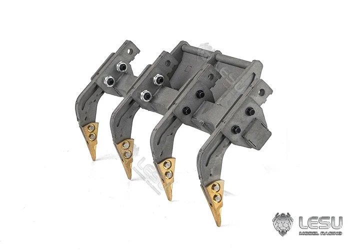 LESU RC Parts Metall-Ripper-Scarifier für 1/14 Maßstab RC Hydrauliklader Aoue LT5H LT5 Skid-Steer Truck DIY Modellspielzeug – Detail 5
