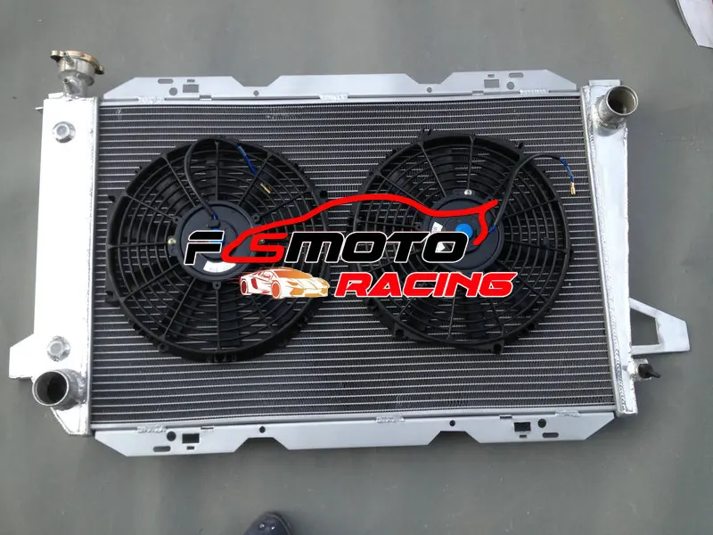 For Ford F100 F150 F250 F350 Bronco V8 83- 97 84 85 86 87 88 89 90 91 92 93 94 95 96 Aluminum Racing Radiator