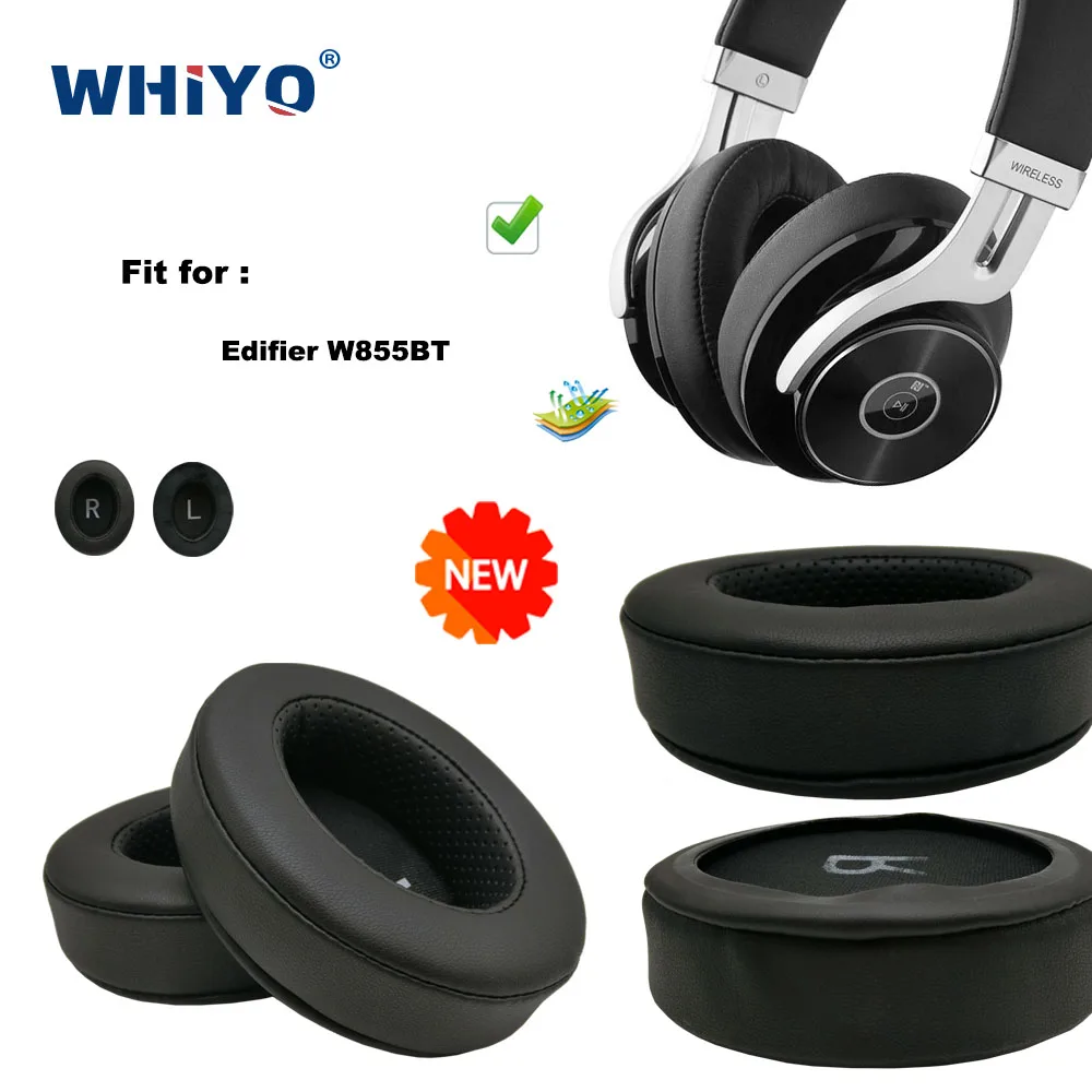 

New Upgrade Replacement Ear Pads for Edifier W855BT Headset Parts Leather Cushion Velvet Earmuff Earphone Sleeve Cover