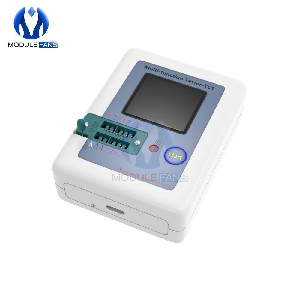 Multifunktionale LCR-TC1 3,5 Zoll 160X128 Bunte Display TFT Hintergrundbeleuchtung Transistor Tester Für Diode Triode Kondensator Widerstand – Detail 18