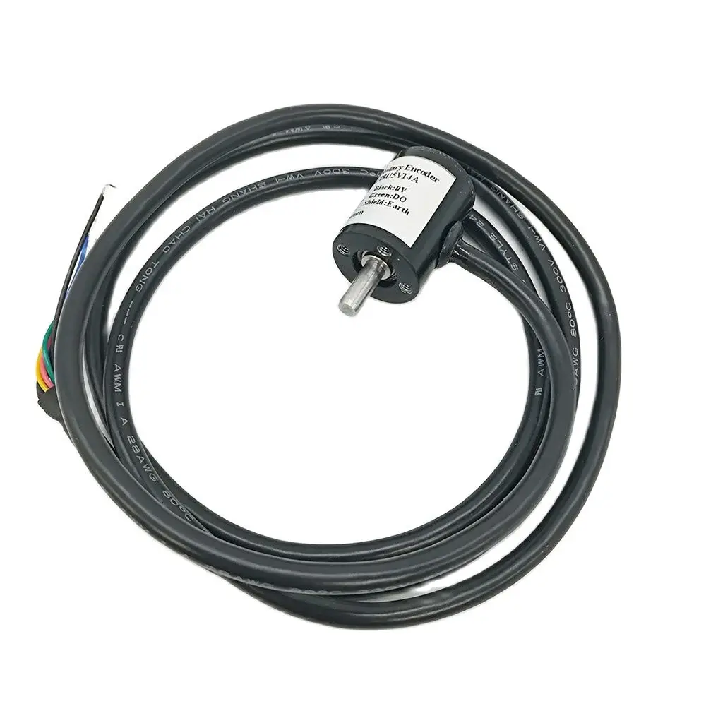 Codificador Magnético Absoluto HAE18U5V12A0.5, 5V, 12Bits Resolução Ângulo Sensor, Saída SSI