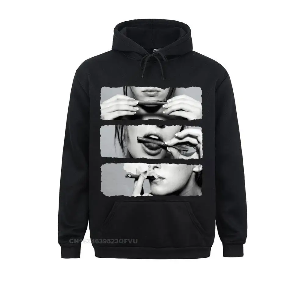 Roll Lick Smoke Blunts Pullover Hoodie Men Bdsm Play Sexy Hip Hop Fashion Cotton Tees Crew Neck Sweater Summer Tops