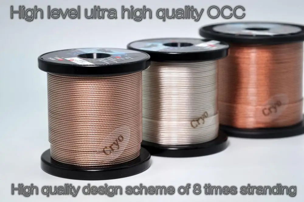 Top 49 core multi stranded OCC +  silver plating Headset upgrade cable DIY 7N