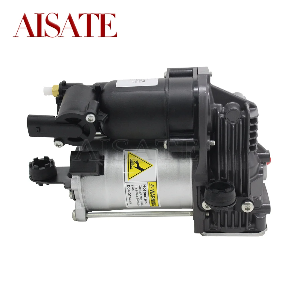 Air Compressor Suspension Pump for Mercedes Benz S-Class W221 Compressor With Bracket Bushing 2007-2013 2213201704