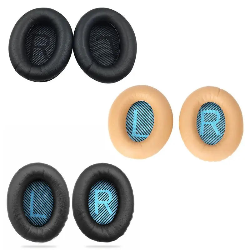 Replacement Earpads Ear Pad Foam Ear Pad Memory Foam Replacement Ear Cushion For BOSE QuietComfort15 QC2 QC15 QC25 QC35 AE2, AE2