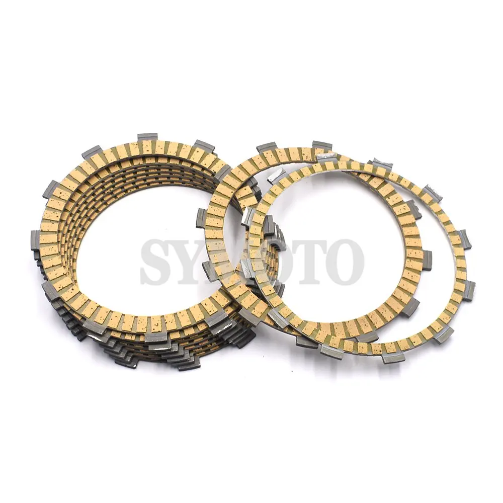 Motorcycle Friction Clutch plates disc For Yamaha YZF-R1 R1 2004-2008 YZ1-S 08-11 FZ1 Naked Version FZS1000 FZ1 Fazer FZS1 YZ1-N