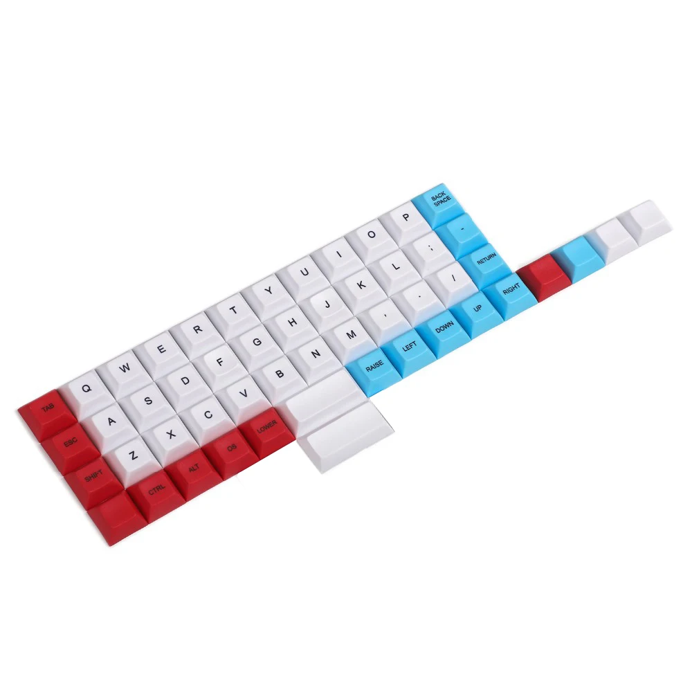 YMDK Dye Sub 1.4mm PBT DSA Keycap For MX Switches 40% Keyboard Planck YMD40 v2 Niu40