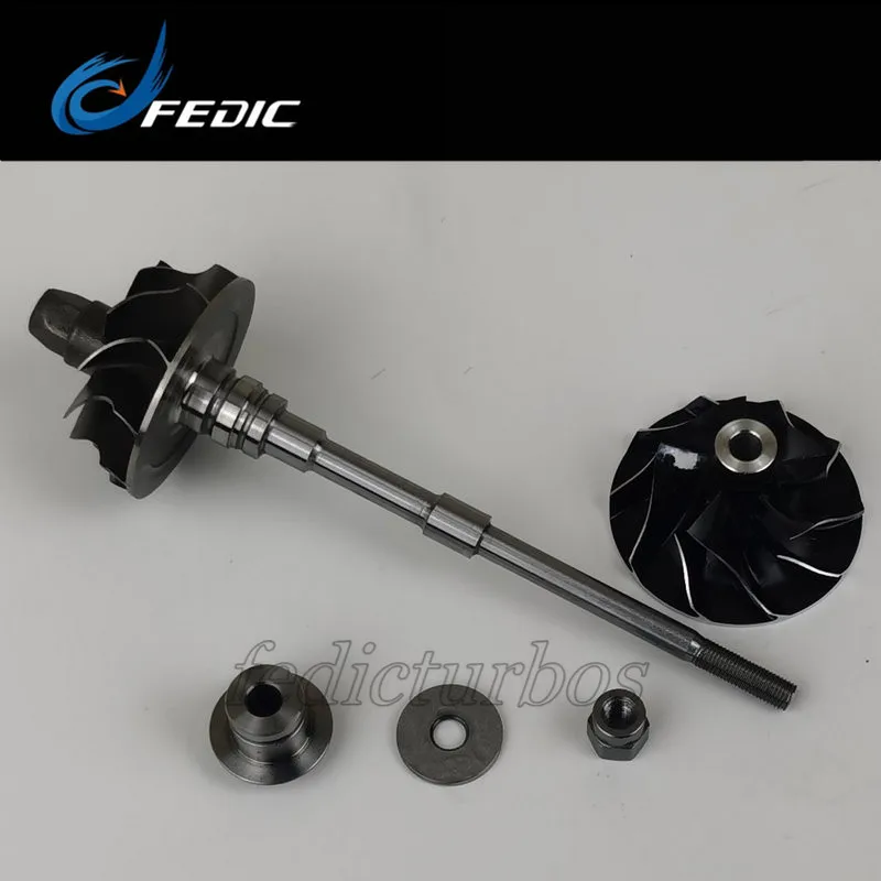 Turbocharger shaft and wheel KP31 54319880000 54319880002 Turbo rotor assembly for Smart cdi 0.8CDI OM660DE08LA