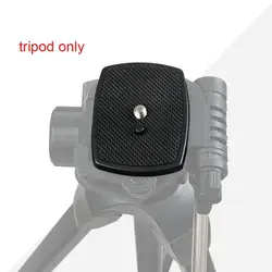 Tripod Quick Release Plate Screw Adapter Mount Head Monopods For DSLR SLR Camera Yunteng 668 690 666 WeiFeng 3530 3540 3570