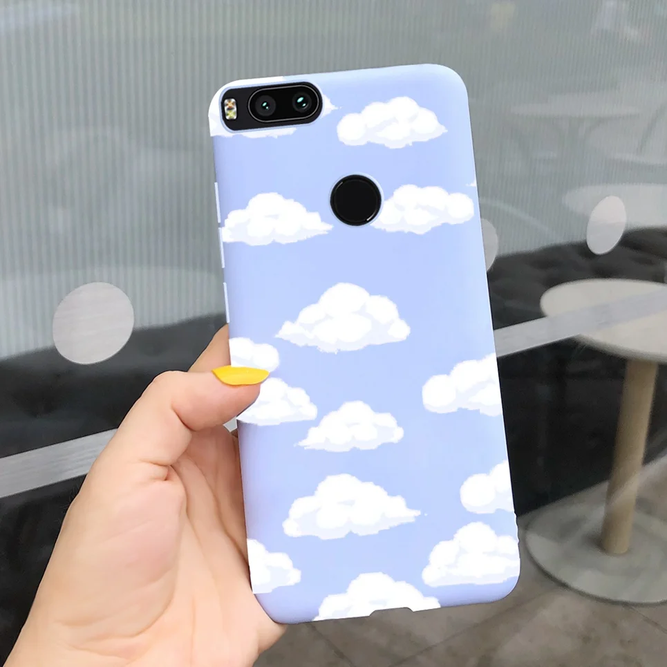 Patterned for case For Xiaomi Mi A1 Mi 5X Case Cover Flowers Butterfly Silicone Candy Cases For Xiomi Mia1 Mi5x MDG2 Soft Cover