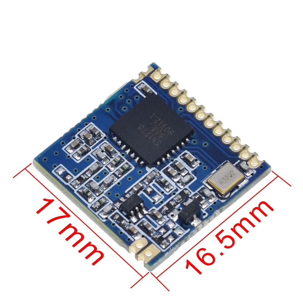 TZT 433 MHz LoRa SX1278 Langstrecken-HF-Funkmodul DRF1278F für Arduino