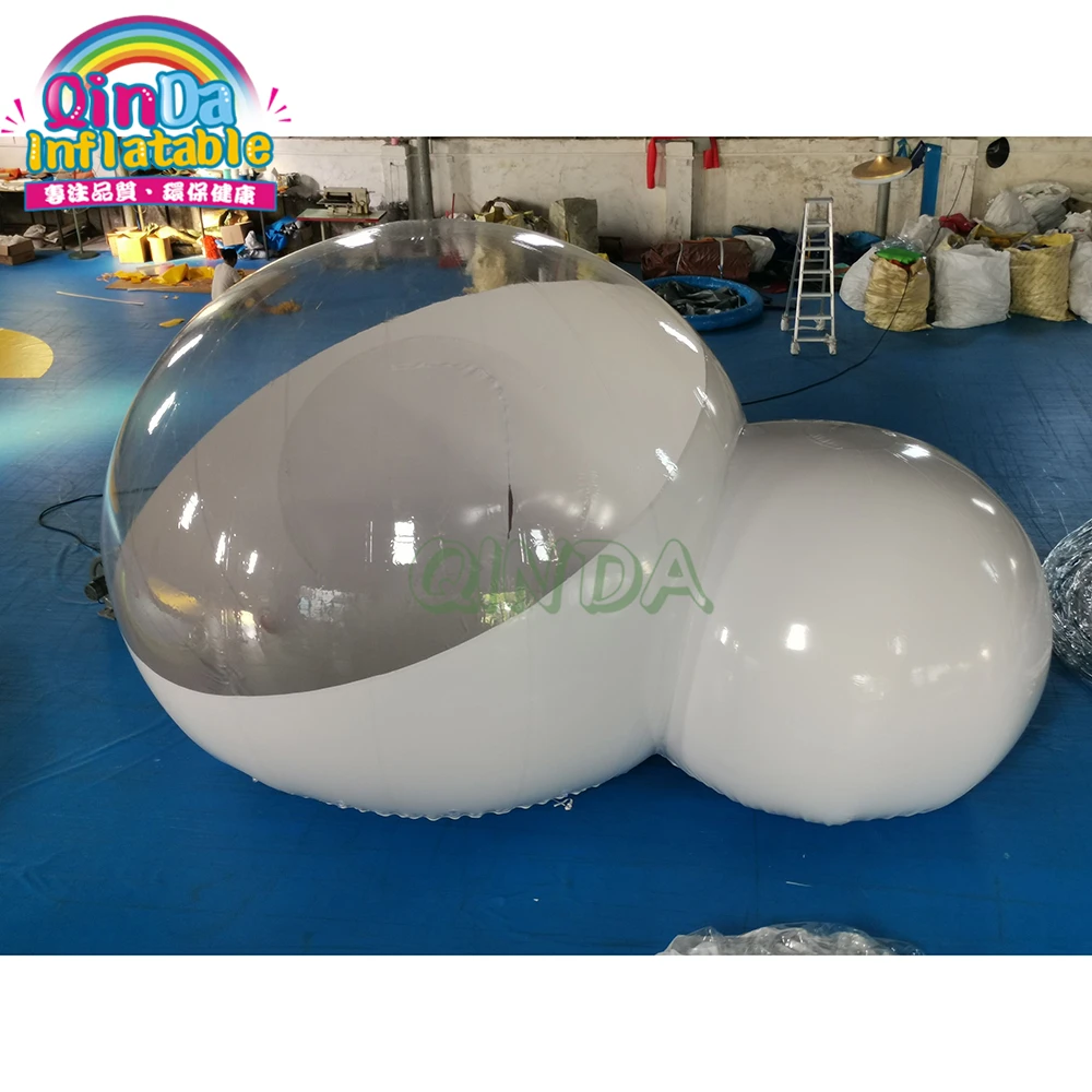 3M ,4M,5M Outdoor Rental Camping Inflatable Transparent Dome Clear Inflatable Bubble Tent House