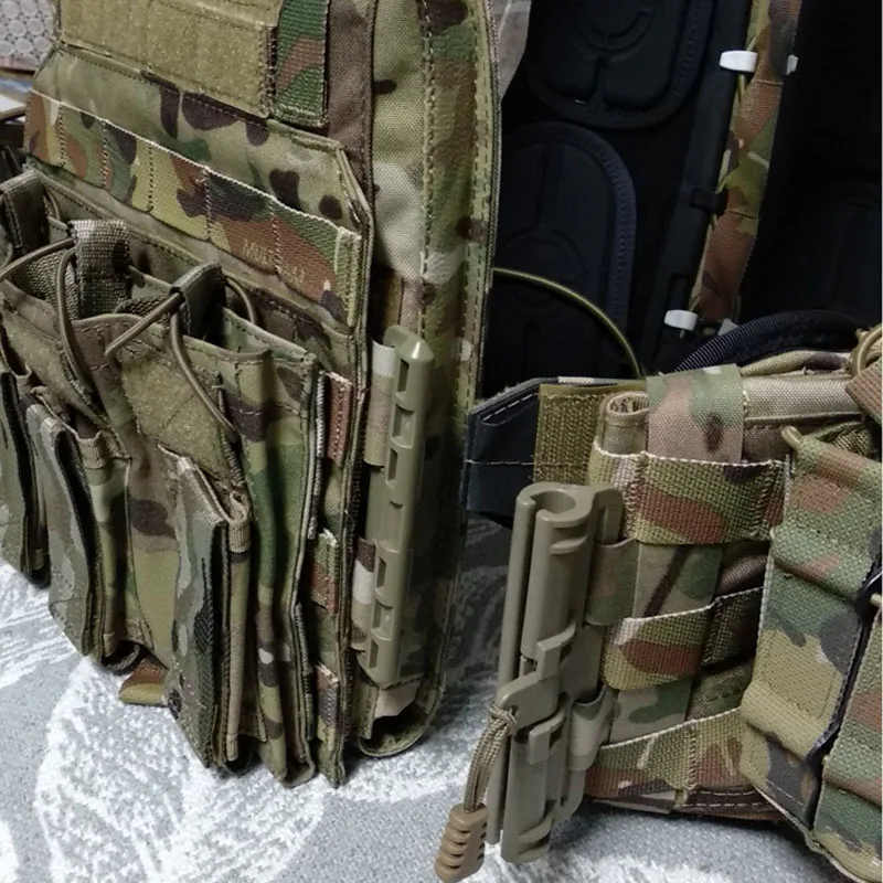 범용 MOLLE 퀵릴리즈 버클 세트, JPC CPC AVS 6094 420 조끼용 커머밴드 어댑터, 신상 야외 조끼